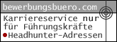 Karriereservice f&uuml;r F&uuml;hrungskr&auml;fte